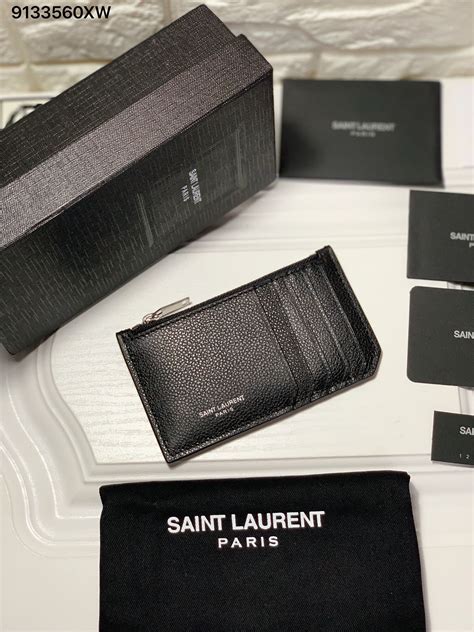 ysl credit card holder review|YSL wallet card holder.